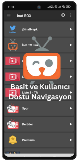 Basit ve Kullanıcı Dostu Navigasyon